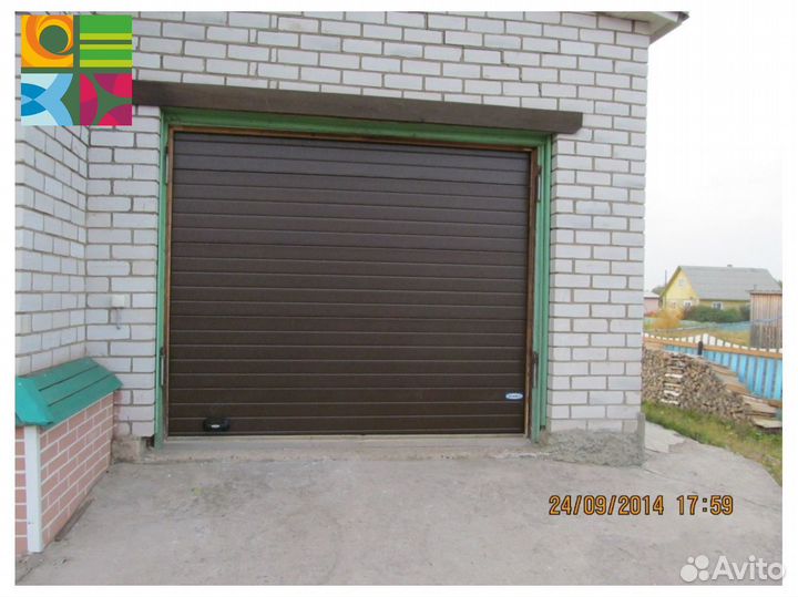 Секционные ворота alutech