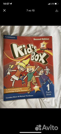 Kid’s Box учебники 1 класс