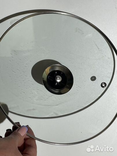 Крышка стеклянная для сковородок и кастрюль