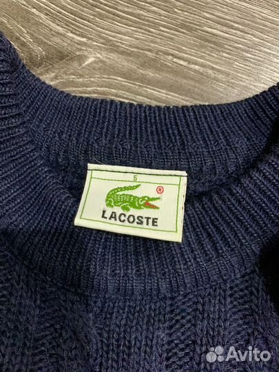 Свитер Джемпер Lacoste Шерсть 48-50р