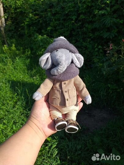 Слоник тедди мишка teddy ручная работа