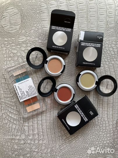 Набор новых теней Mac и Rimmel палетка и однушки