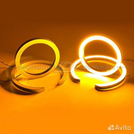 Светодиодные Ангельские глазки для BMW X5 E70 2006