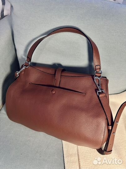 Сумка Coccinelle коричнево-бордовая