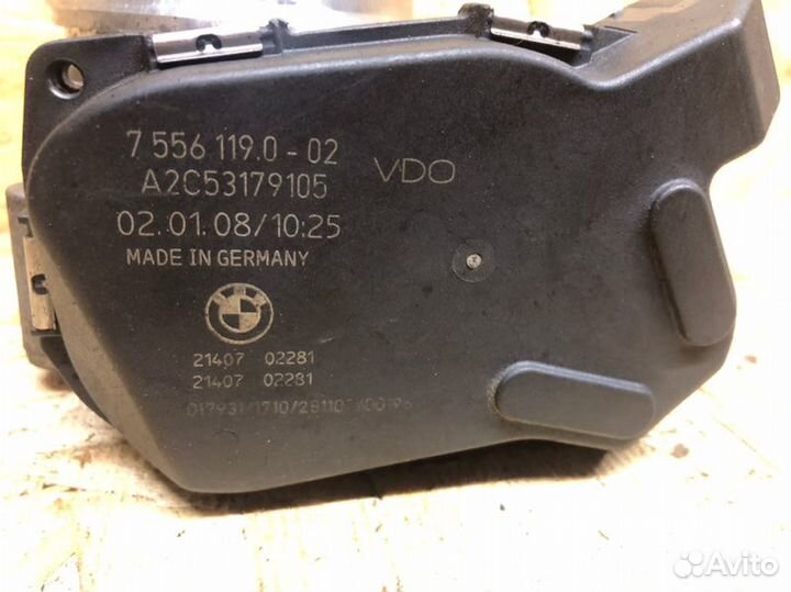 Дроссельная заслонка Bmw 5-Series E60 3.0 2008