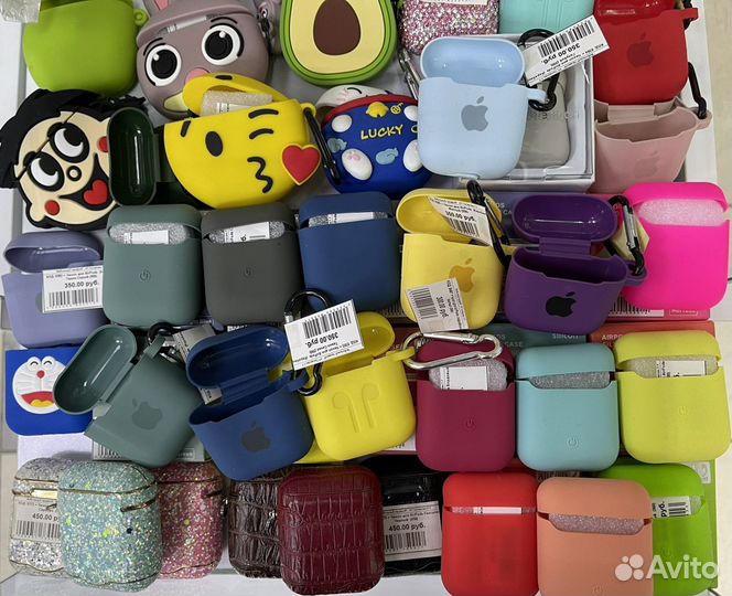 Чехлы для наушников airpods, airpods pro. Разные