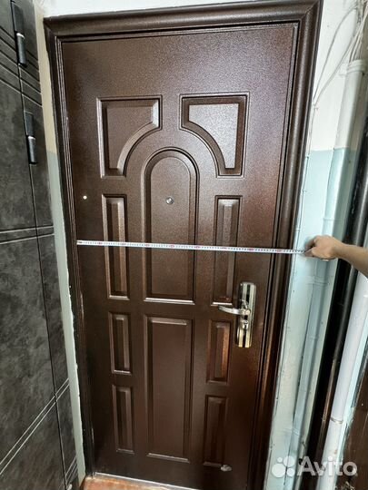 Дверь входная железная бу