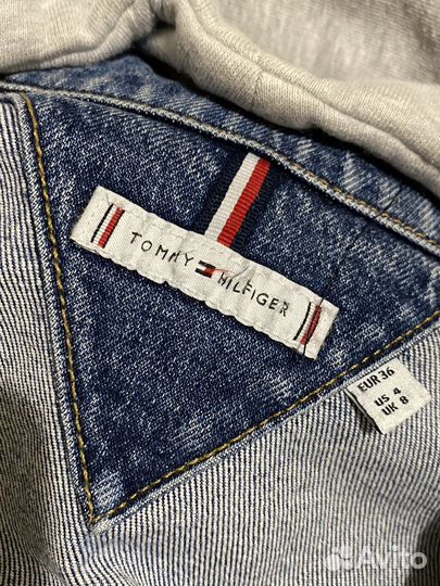 Джинсовая куртка tommy hilfiger