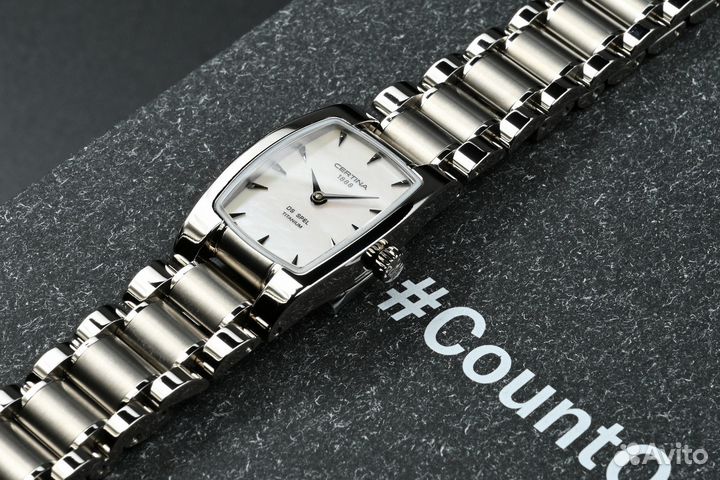 Часы Certina DS Mini Titanium Швейцария новые