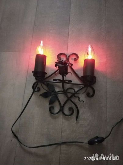 Бра ночник детский, Роза