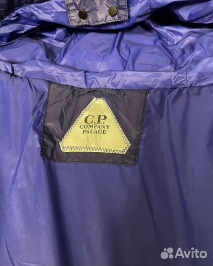 Пуховик palace x CP company