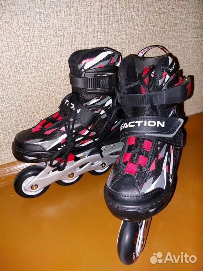 Ролики детские раздвижные+коньки на мальчика