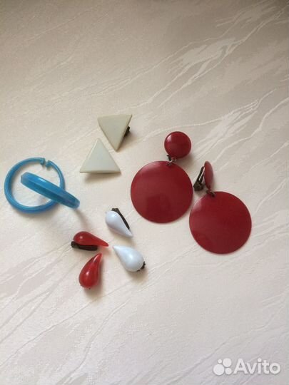 Винтажные клипсы СССР