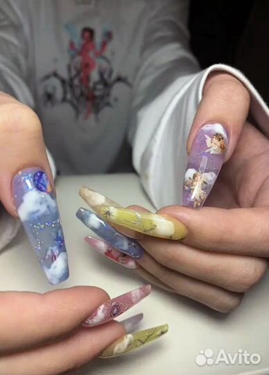 Маникюр, наращивание ногтей, корейский маникюр