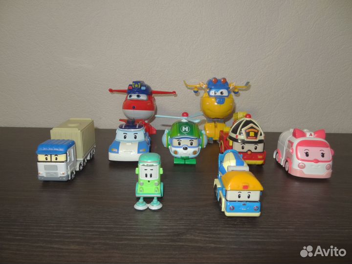 Вертолёт Джет и Робокар Поли Оригинал