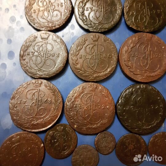 Монеты екатерины 2