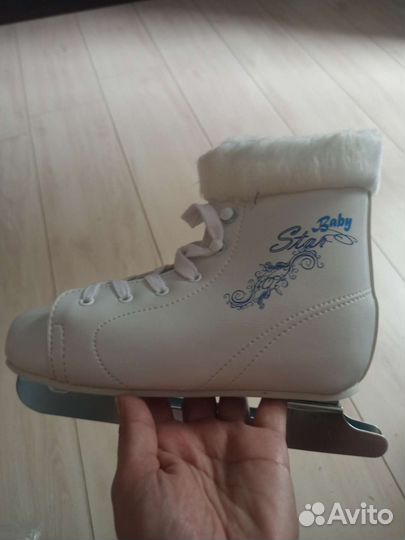 Коньки двухполосные детские р. 33