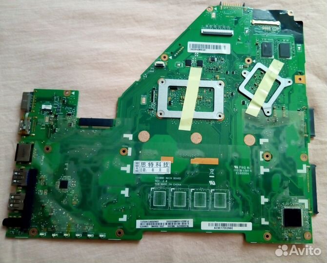 Рабочая плата ноутбука Asus X550md с HD Graphics