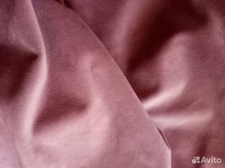 Бархат отрез 300*320 пудрового цвета