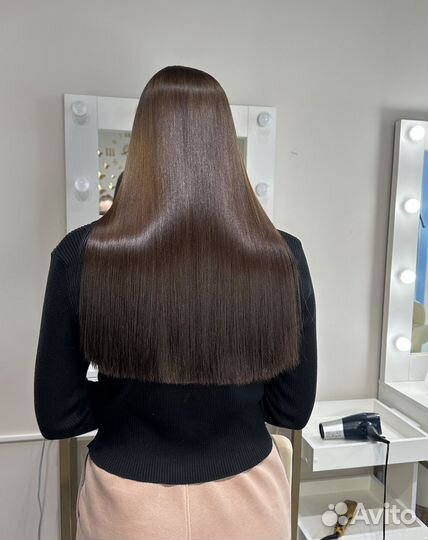 Кератиновое выпрямление волос, кератин, ботокс