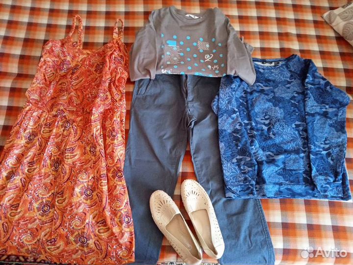 Одежда женская пакетом(Eddie Bauer,Outventure) 44р