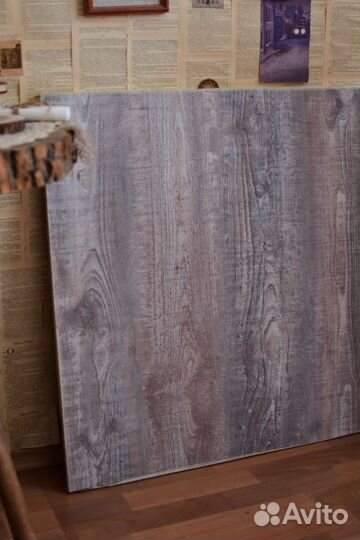 Серый фотофон под дерево из дсп