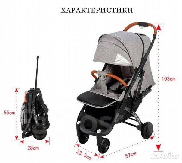 Прогулочная коляска yoya