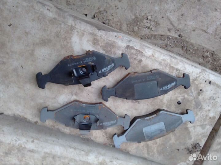 Колодки тормозные передние к-кт fiat