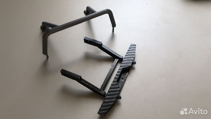 Задний бампер и дуга в багажник wpl c24