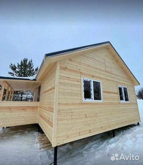 Дачный домик 6х8 Реальная цена под ключ