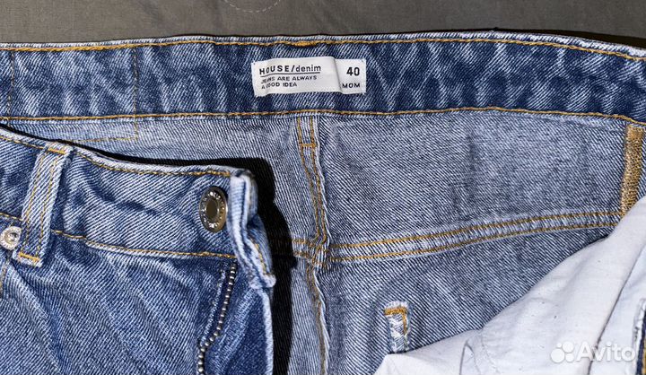 Джинсы mom house 40
