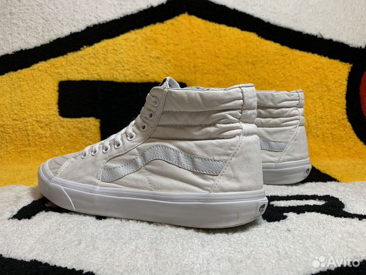 Кеды Vans Sk8-Hi White 42,5 8,5uk оригинал