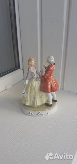 Фарфор танцующая пара германия