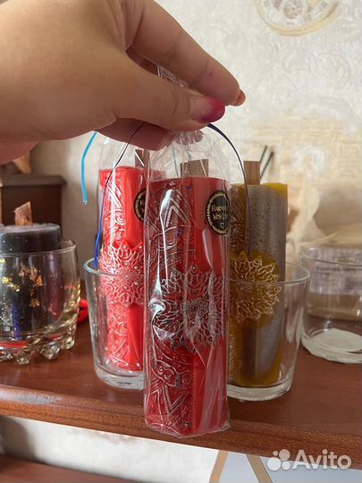 Свеча из церковного воска