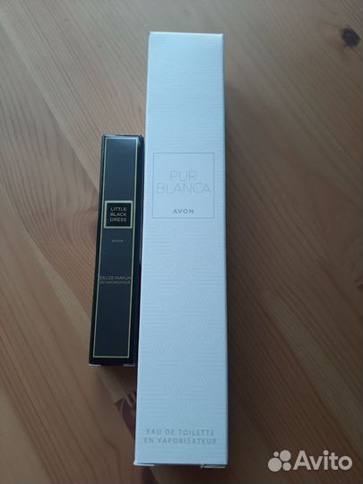 Avon pur blanca и little black dress
