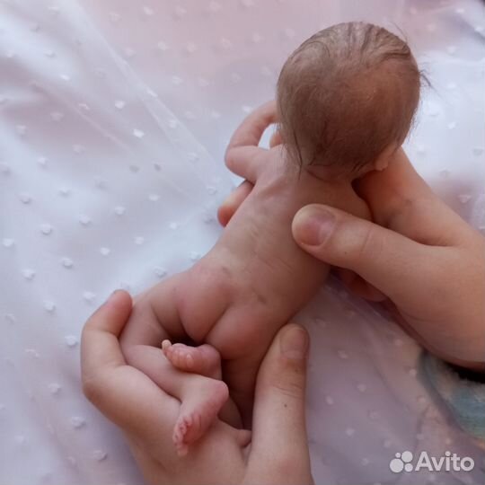 Силиконовая кукла мини реборн