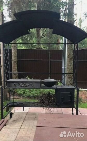Мангал без печки