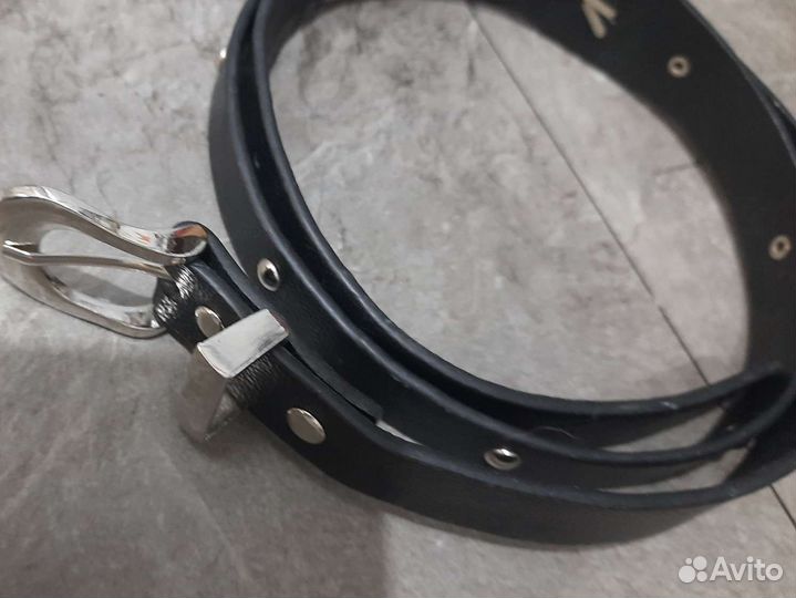 Ремень с черепами