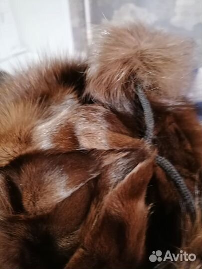 Шапка норковая женская бу