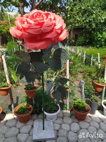 Розы из изолона