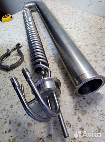 Холодильник - дефлегматор Димрота 6-8 кВ