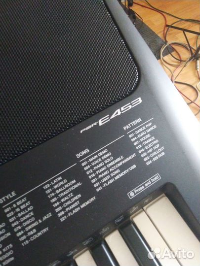 Синтезатор yamaha psr e453