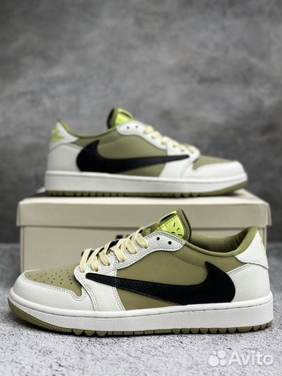 Кроссовки Nike Air Jordan 1 Low Travis Scott Golf