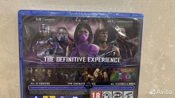 Mortal Kombat 11 ultimate ps4 Новый диск