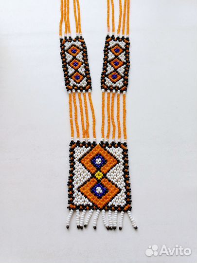 Гердан из бисера