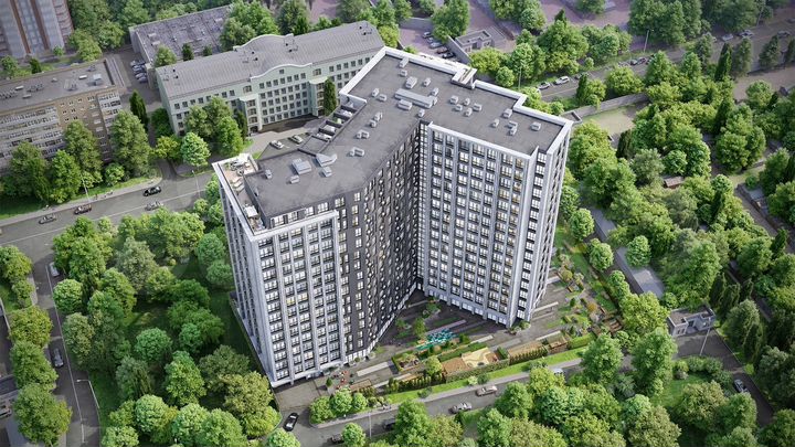 2-к. квартира, 67,3 м², 2/16 эт.