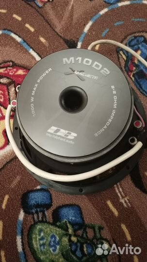 Динамик для сабвуфера 10 дюймов