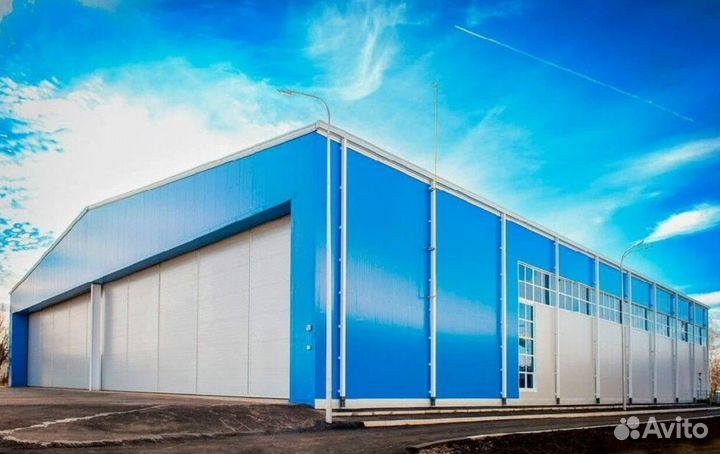 Быстровозводимые здания. Ангары под ключ