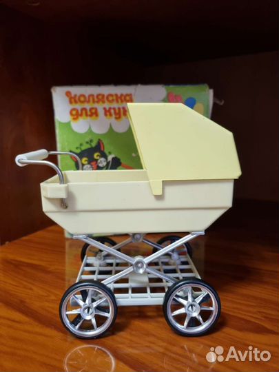 Коляска для пупсика СССР, коляска кукольная
