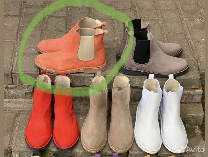 Ботинки челси женские 37